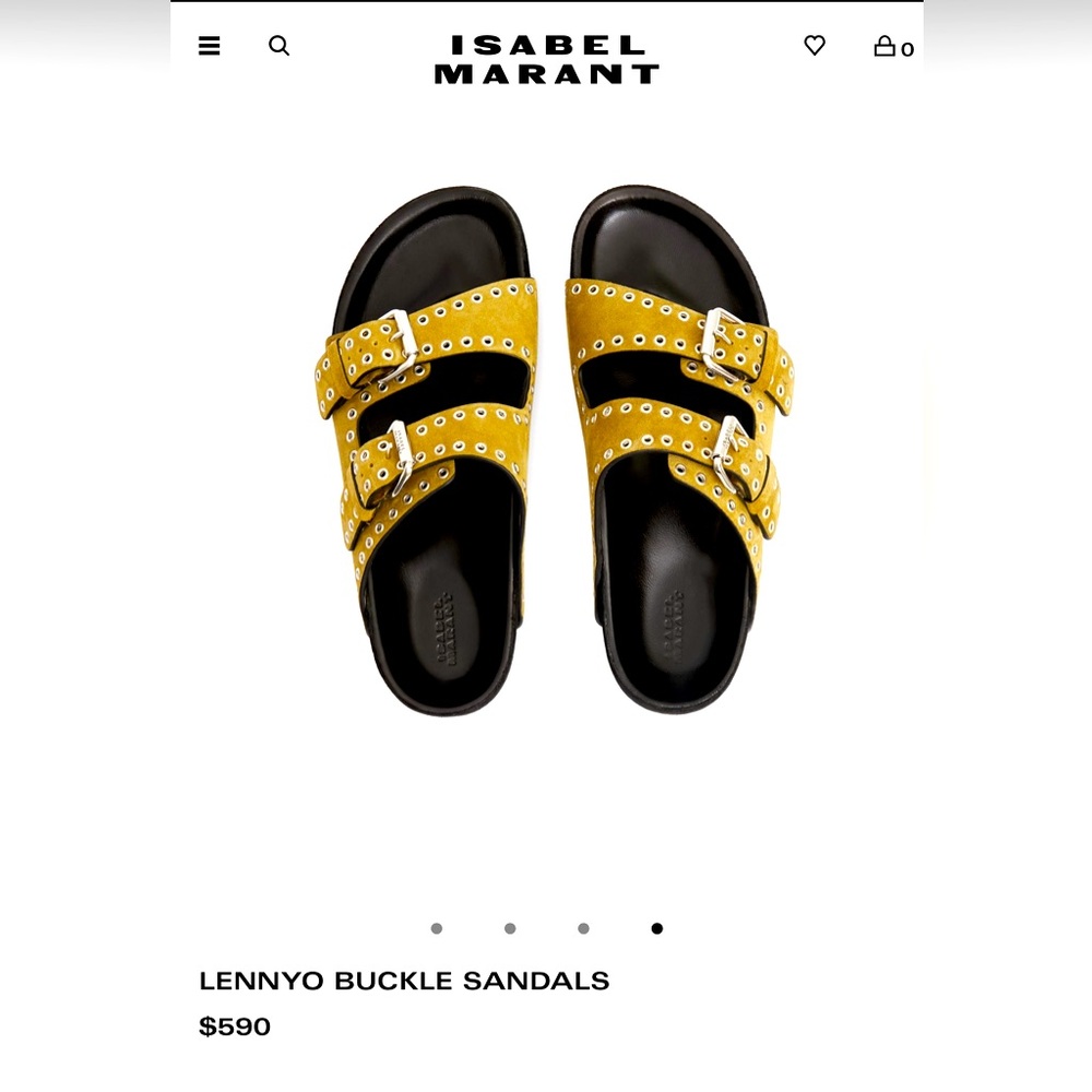 Isabel Marant Lennyo Buckle Sandals